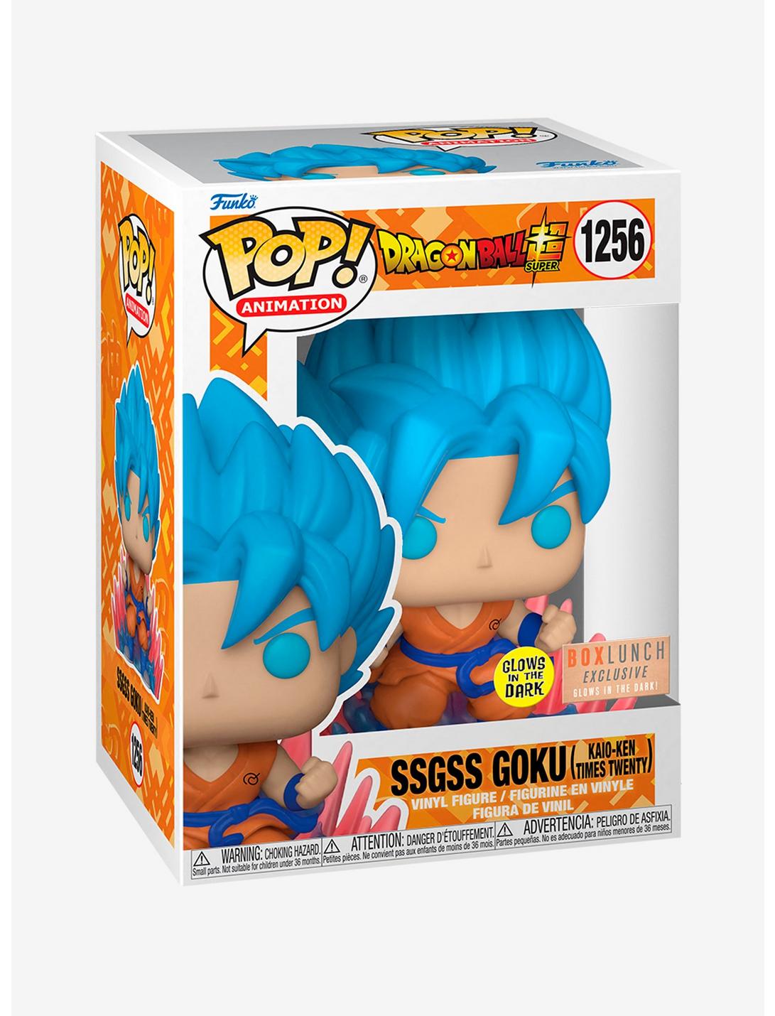 Funko Pop! Dragonball Z Super Saiyan 3 Goku Glow in The Dark GITD Exclusive  Variant