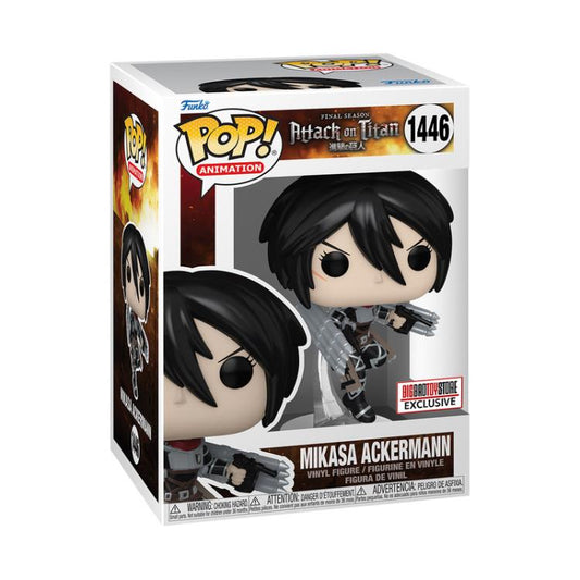 1446 Attack on Titan : Mikasa Ackermann (Metallic) (BigBadToyStore Exclusive)