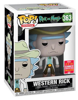 *DAMAGED* 363 Rick and Morty : Western Rick (Exclusive)