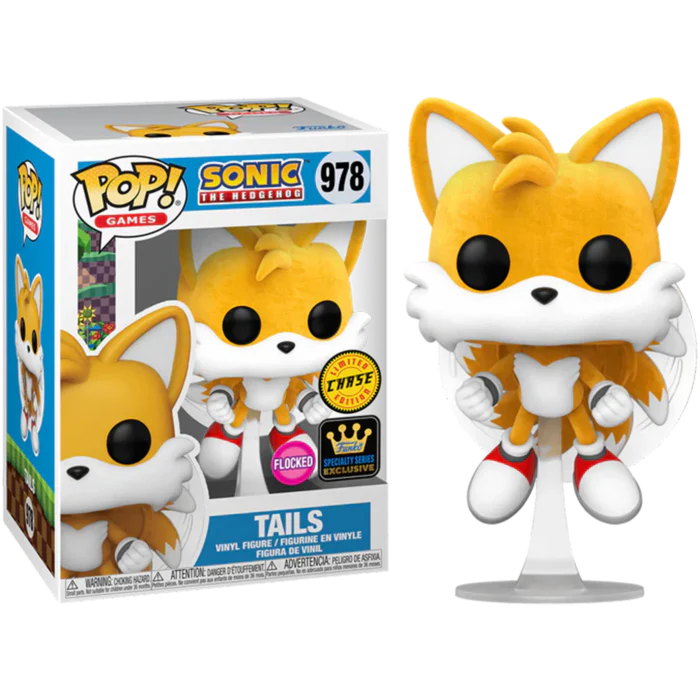 978 Sonic The Hedgehog : Tails Flying (Exclusive) Chase & Common