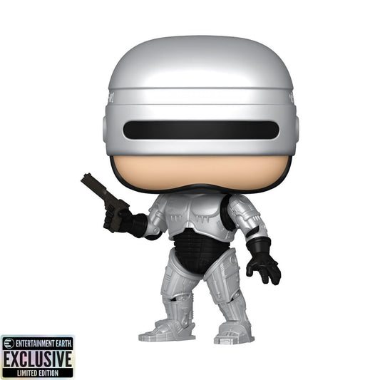 RoboCop Metallic Funko Pop! Vinyl Figure #1638 - Entertainment Earth Exclusive