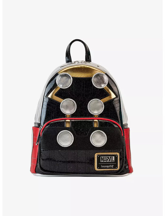 Loungefly Marvel Thor Metallic Suit Mini Backpack