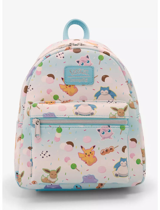 Loungefly Pokemon Japanese Treats Mini Backpack