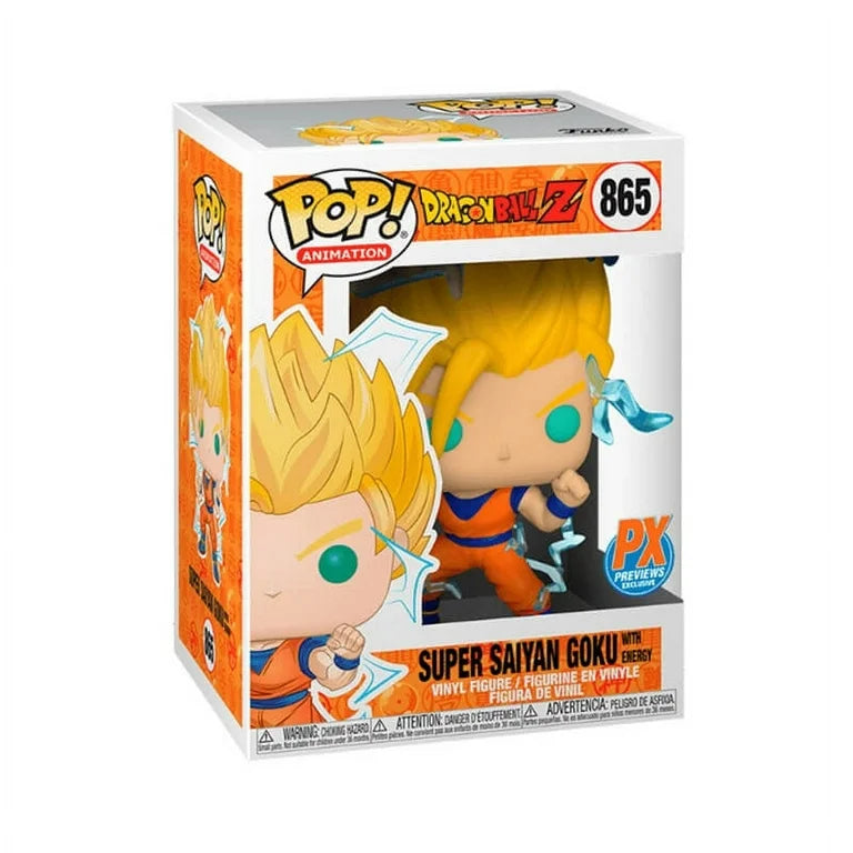 865 Dragon Ball Z : Super Saiyan Goku With Energy (PX Previews)