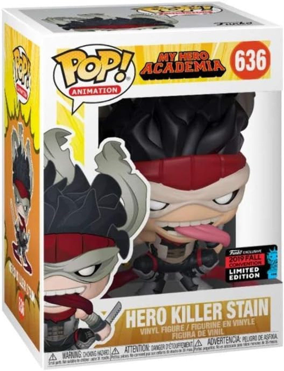 636 My Hero Academia : Hero Killer Stain (Fall Convention 2019 Exclusive)