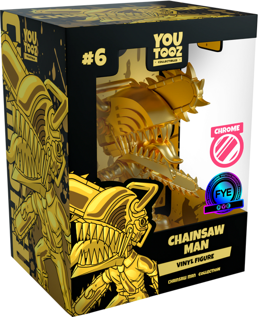 Youtooz Chainsaw Man (Gold Chrome) (Exclusive)