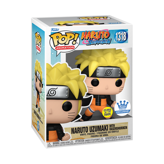 1318 Naruto Shippuden: Naruto with Rasenshuriken (Funko Shop Exclusive)