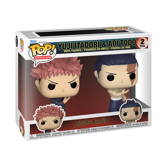 2 Pack Jujutsu Kaisen: Yuji Itadori & Aoi Todo