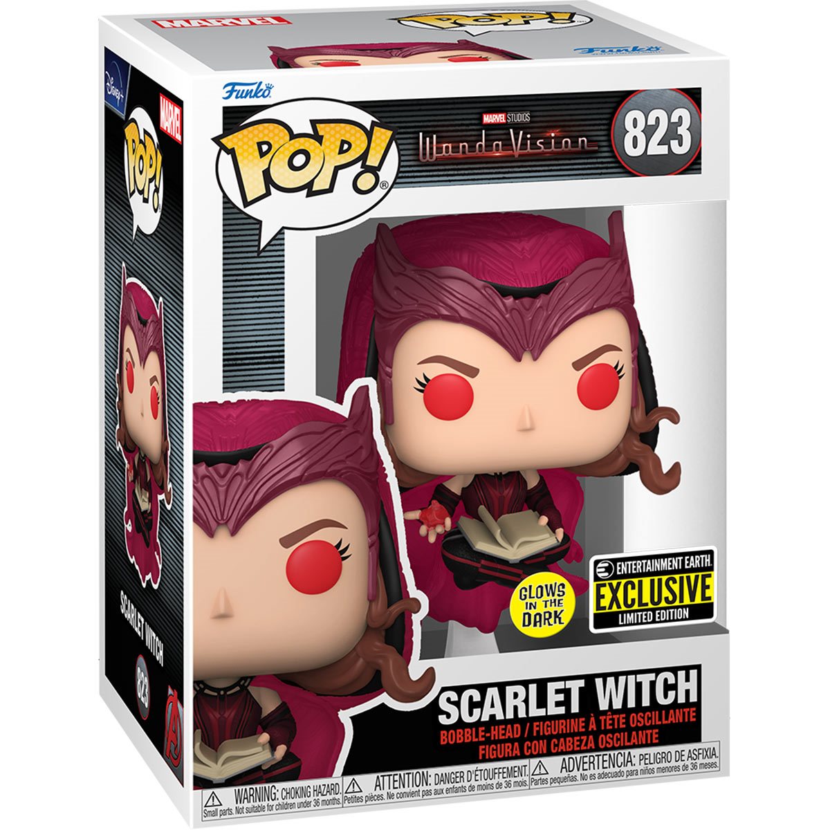 823 WandaVision: Scarlet Witch (GITD) (Entertainment Earth Exclusive)