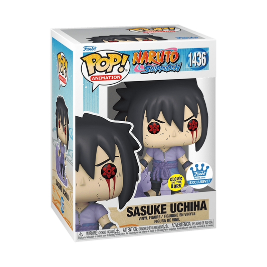 1436 Naruto Shippuden : Sasuke Uchiha (GITD) (Funko Exclusive)