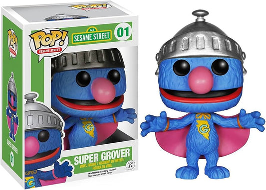 *NOT MINT* 01 Sesame Street : Super Grover