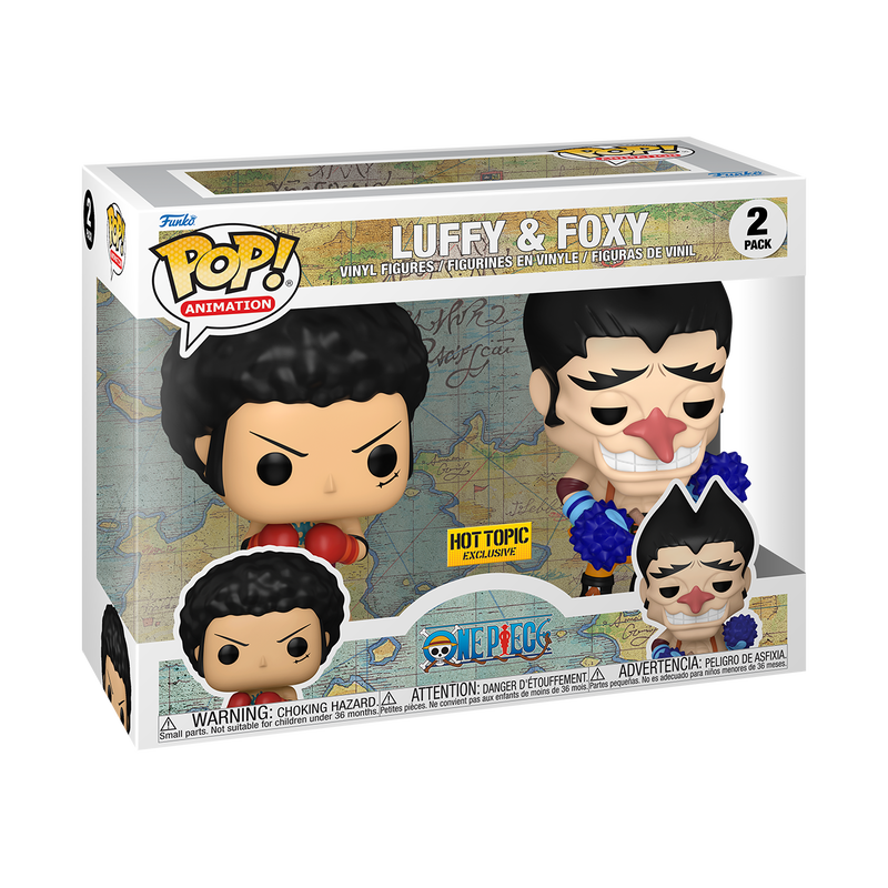 Luffy & Foxy 2-Pack Common