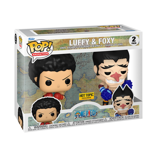 Luffy & Foxy 2-Pack Common