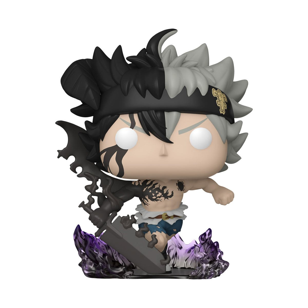 1556 Black Clover : Black Asta (GITD) (Entertainment Earth Exclusive)