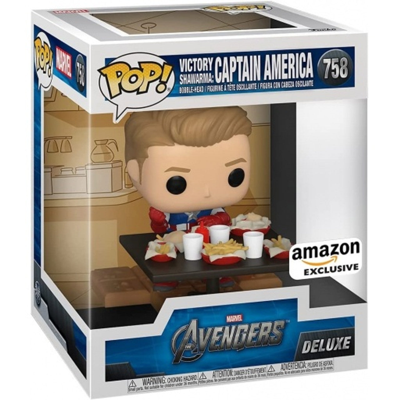 758 Avengers : Victory Shawarma Captain America (Exclusive)