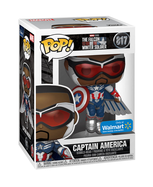 *DAMAGE* 817 The Falcon and the Winter Soldier : Captain America (Exclusive)