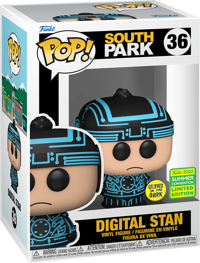 36 South Park: Digital Stan GITD (2022 Summer Convention Shared Exclusive)