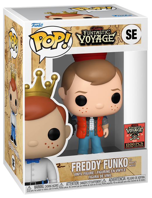 LE1500 Freddy Funko as Marty McFly (Funtastic Voyage Online Edition)