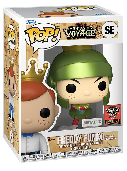 LE1000 Freddy Funko as Marvin the Martian (Funtastic Voyage Online Edition)