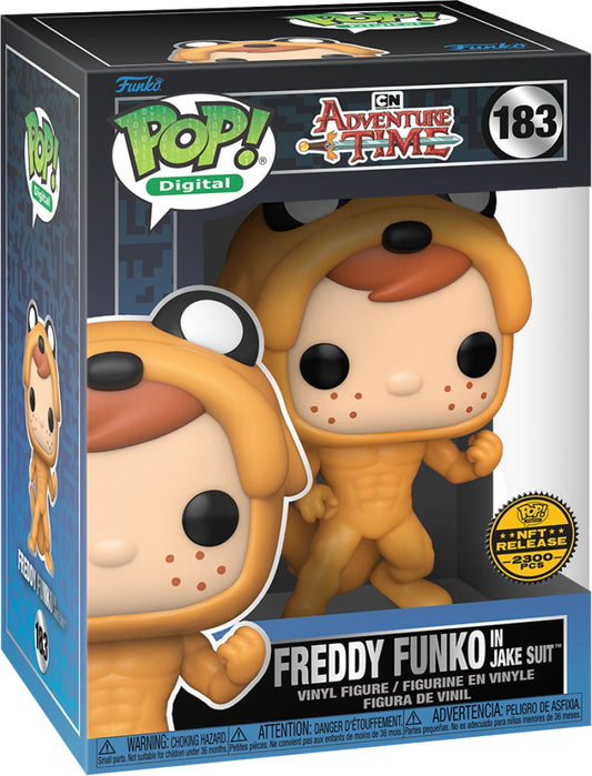 181 Adventure Time : Freddy Funko in Jake suit (NFT)