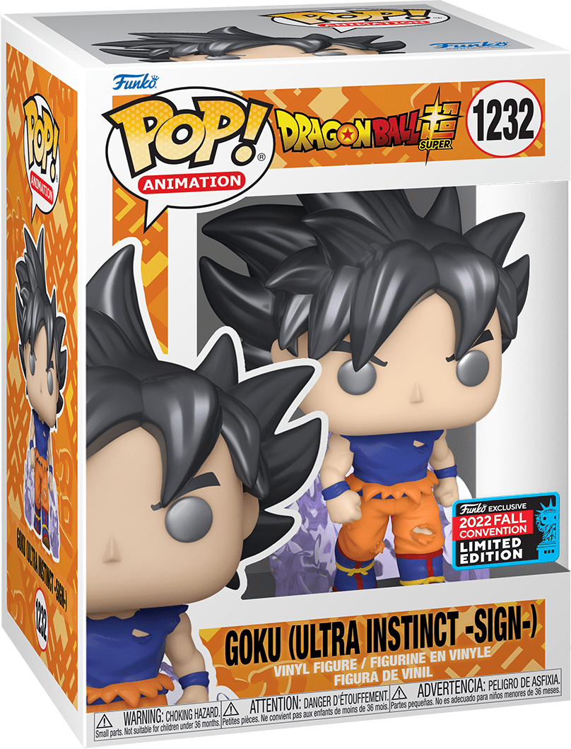 1232 Dragon Ball Z: Goku (Ultra Instinct -Sign-) (Fall Convention Shared Sticker)