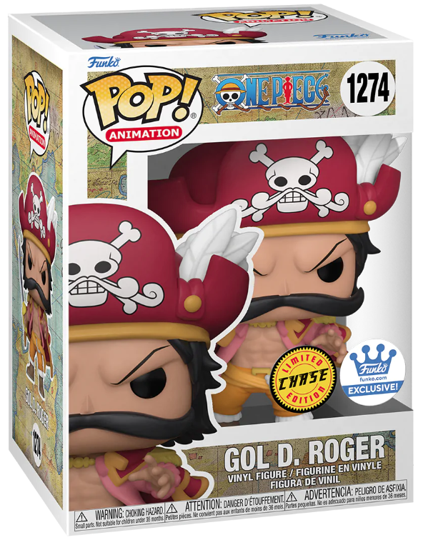 1274 One Piece: Gol D. Roger Chase & Common Bundle (Funko Exclusive)