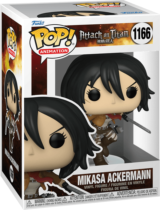 1166 Attack On Titan: Mikasa Ackermann