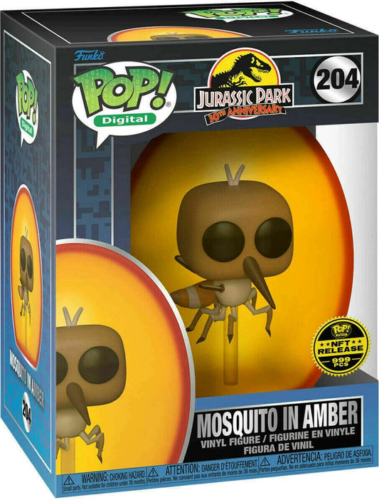 204 Jurassic Park 50th Anniversary : Mosquito in Amber (NFT)