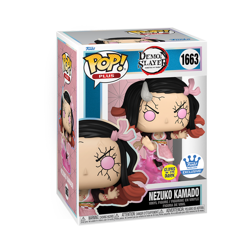 1663 Demon Slayer : Nezuko Kamado (GLOW) (Exclusive)