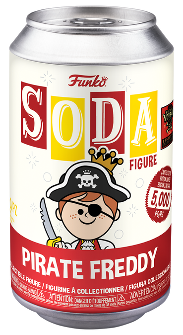 Pirate Freddy Funko Soda Freddy's Funtastic Voyage 2024 Online Edition LE5000