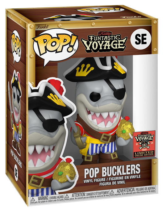 Pop Bucklers (Box Of Fun Mascot) 2024 SDCC Funtastic Voyage Exclusive