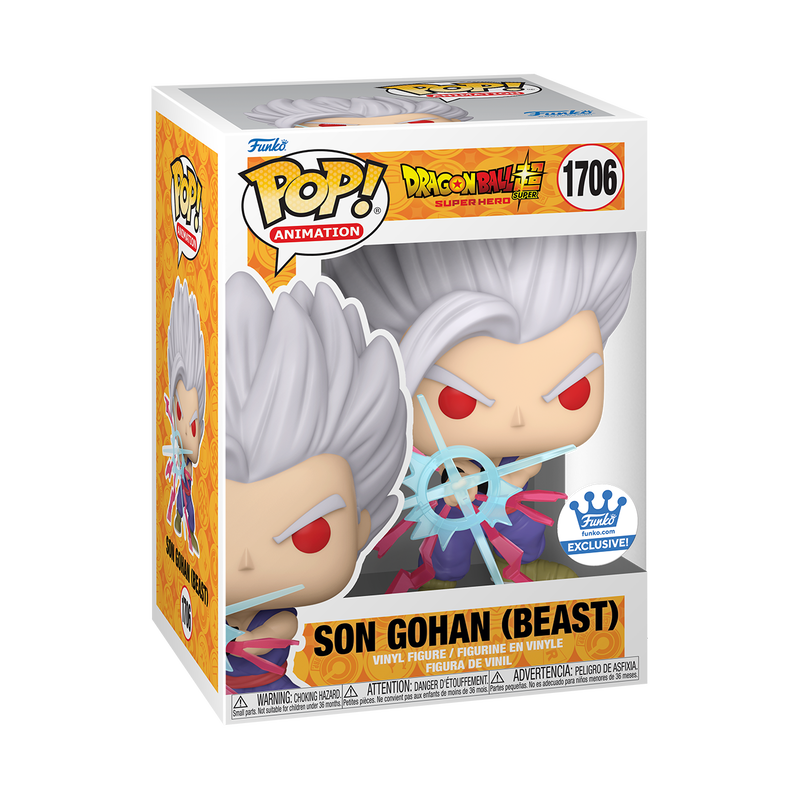 1706 Dragon Ball Super Super Hero : Son Gohan (Beast) (Funko Exclusive)