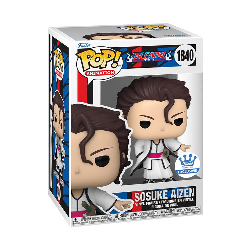 1840 Bleach : Aizen (Funko Exclusive) Common & Chase Bundle