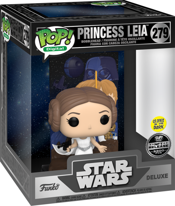 279 Star Wars : Princess Leia (Glow) (3000 PCS) (NFT) (Deluxe)