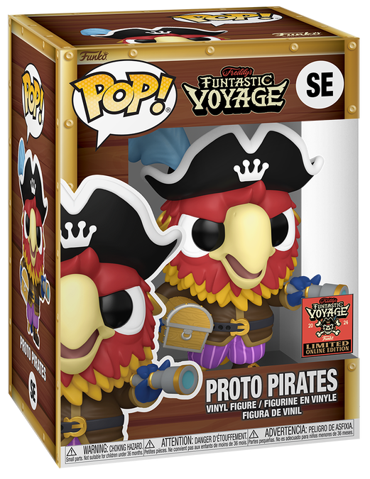 Proto Pirates (Box Of Fun Mascot) 2024 SDCC Funtastic Voyage Exclusive