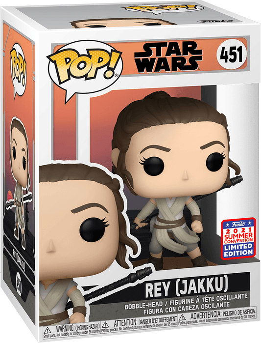 *NOT MINT* 451 Star Wars: Rey (Jakku) (2021 Summer Convention Exclusive)