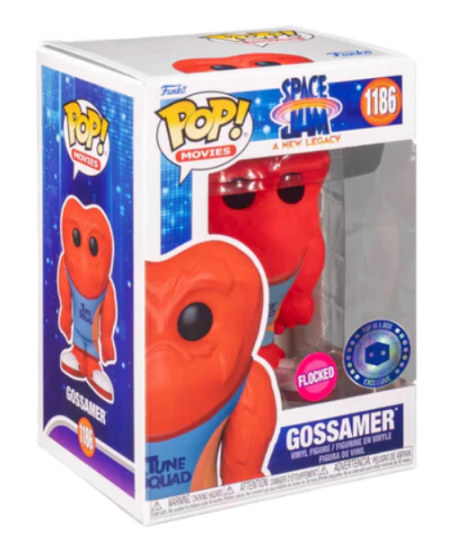 1186 Space Jam A New Legacy: Gossamer (Flocked) (Pop In A Box Exclusive)