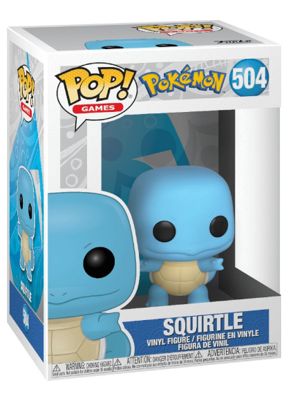 504 Pokemon: Squirtle