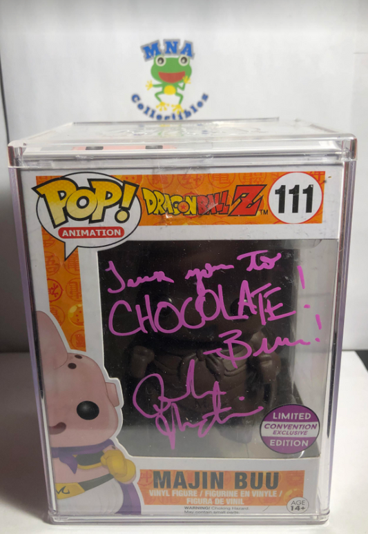 111 Dragon Ball Z : Majin Buu (Chocolate) (Limited Convention Sticker Edition) SIGNED