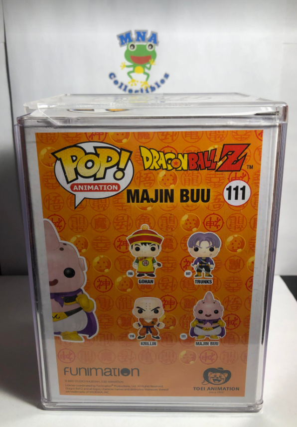 111 Dragon Ball Z : Majin Buu (Chocolate) (Limited Convention Sticker Edition) SIGNED