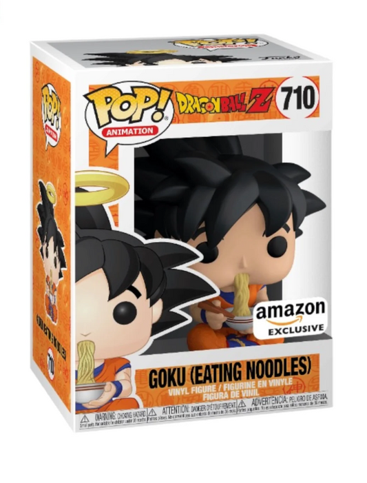 710 Dragon Ball Z : Goku (Eating Noodles) (Amazon Exclusive)