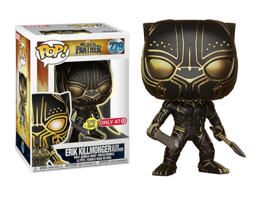 279 Black Panther : Erik Killmonger (GITD) (Exclusive)