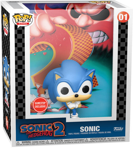 *NO EXCLUSIVE STICKER* 01 Sonic The Hedgehog 2 : Sonic