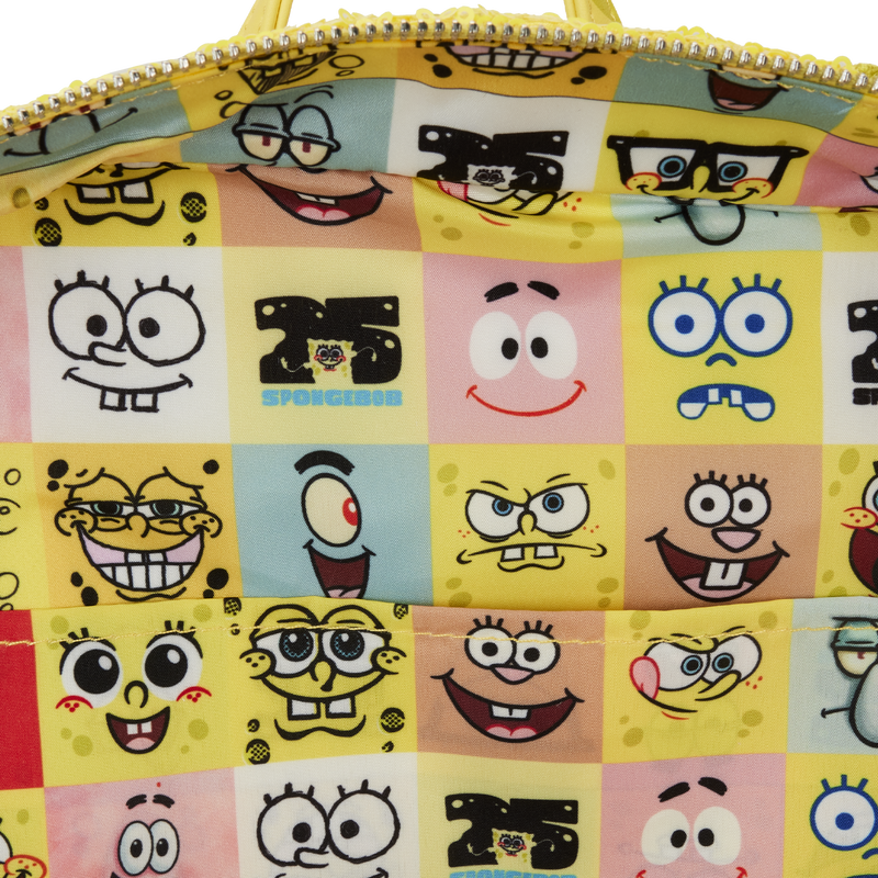 SpongeBob SquarePants Exclusive 25th Anniversary Mini Backpack