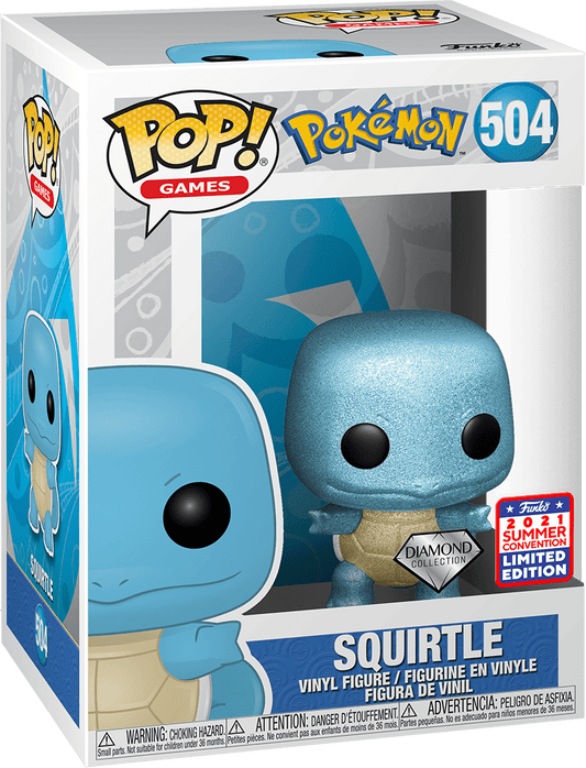 504 Pokemon : Squirtle (Diamond) (Shared Exclusive)