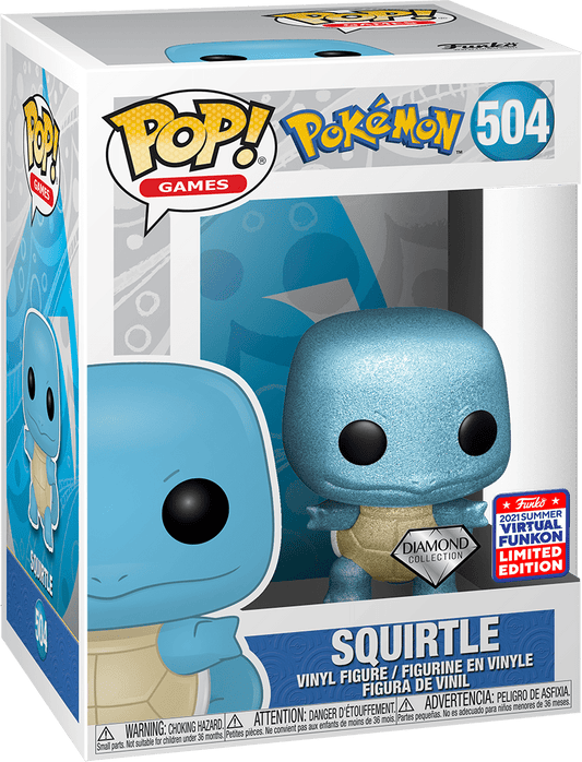 504 Pokemon : Squirtle (Diamond) (Virtual Funkon Exclusive)