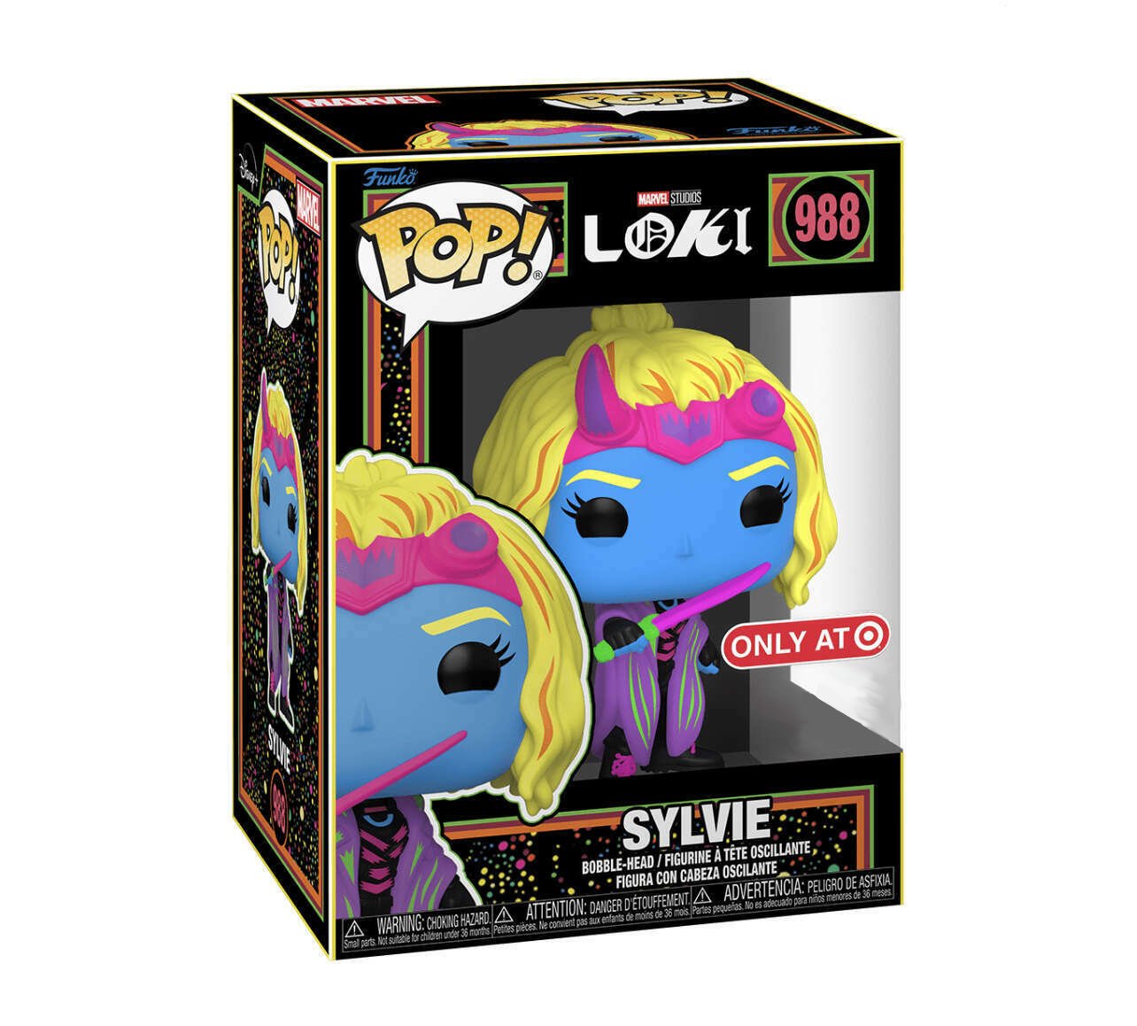 *NOT MINT* 988 Loki: Sylvie (BlackLight) (Exclusive)