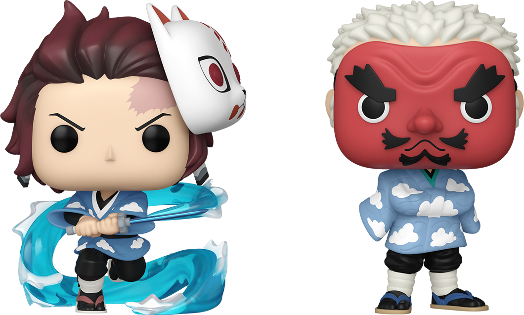 2 Pack Demon Slayer: Tanjiro Kamado & Sakonji Urokodaki (2023 Summer Convention Shared Exclusive)