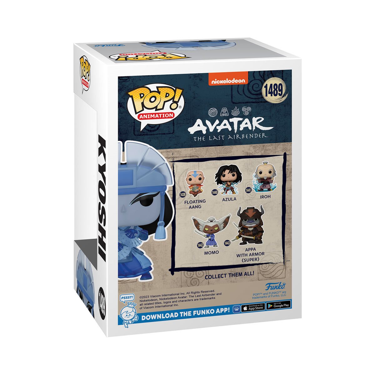 1489 Avatar The Last Airbender : Kyoshi (GITD) (Entertainment Earth Exclusive)