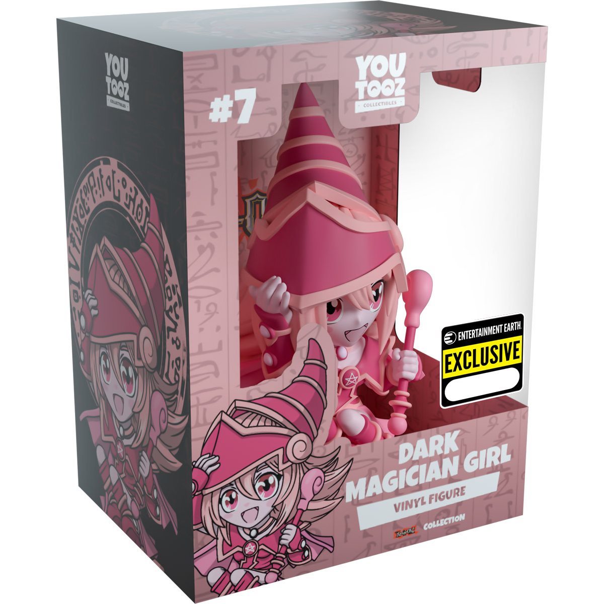 Yu-Gi-Oh! Collection Dark Magician Girl Sakura Vinyl Figure - Entertainment Earth Exclusive